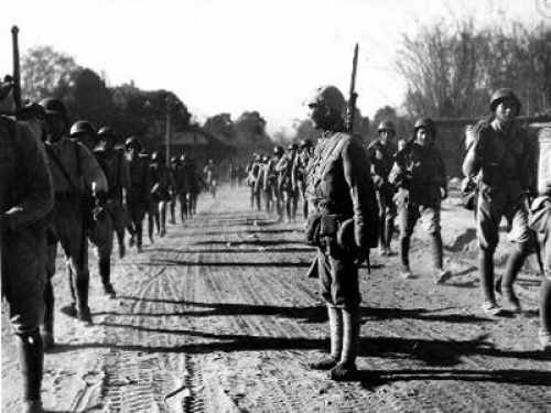 全城寻找抗战老兵故事系列(二)——(蓝田老兵)回家路上每走500米都是战士遗体